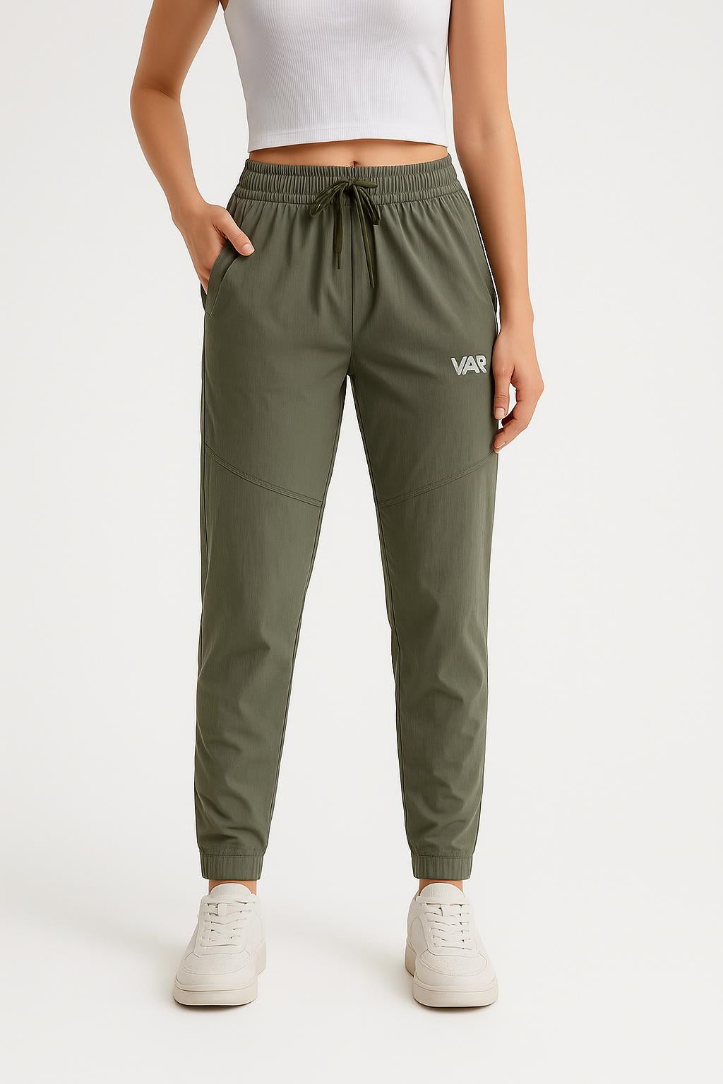 بنطال جوغر رياضي نسائي بحزام مطاطي | Women's Jogger Sports Pants