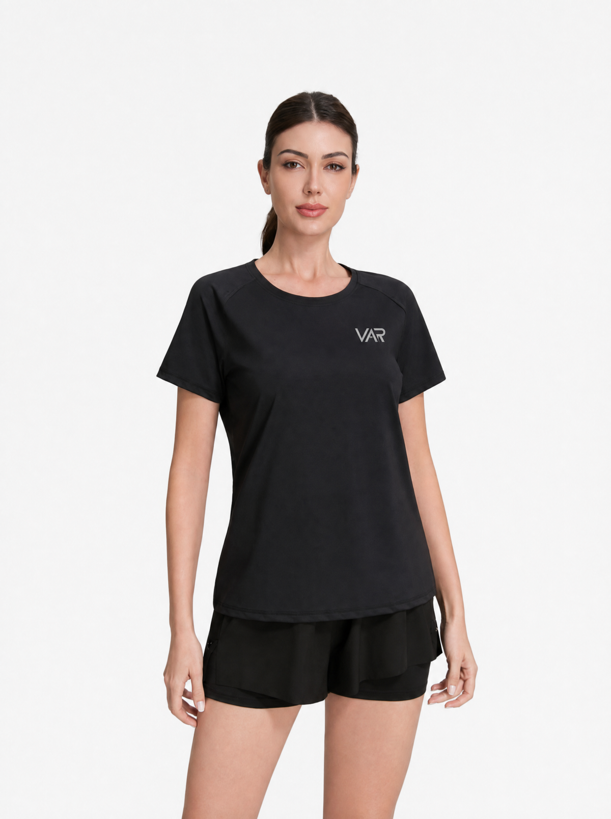 تيشيرت رياضي نسائي بفتحة تهوية خلفية | Women's Sports T-Shirt with Back Vent