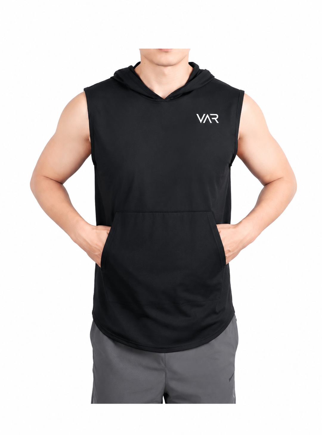 هودي رياضي رجالي بدون أكمام | Men's Sleeveless Sports Hoodie