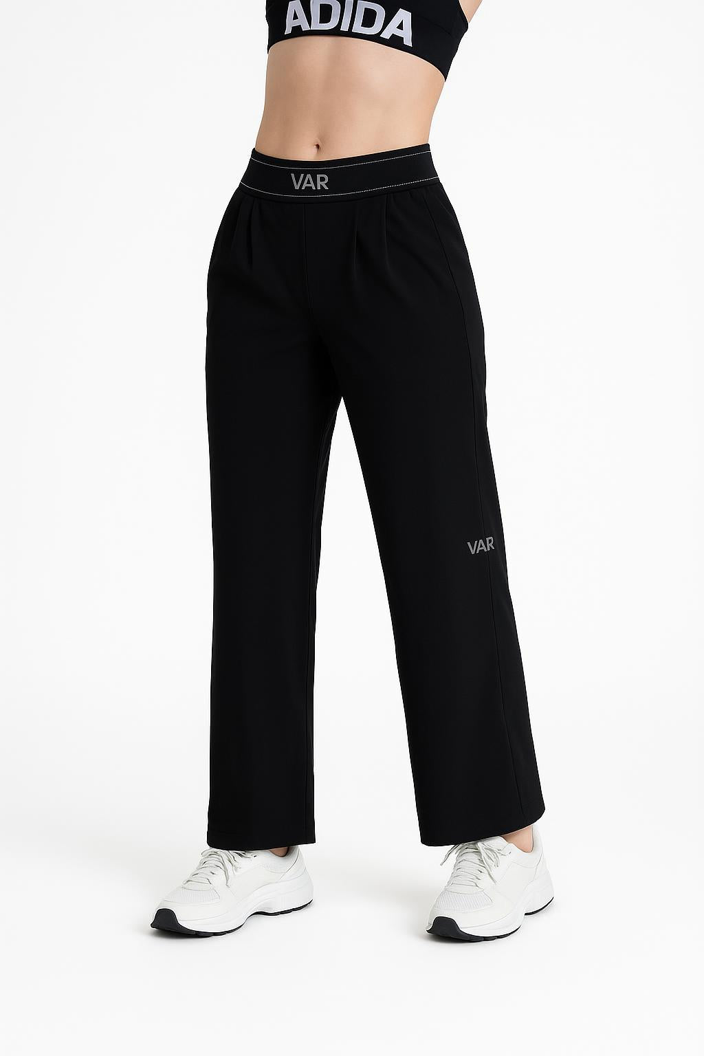 بنطال رياضي نسائي واسع الساق | Women's Wide Leg Sports Pants