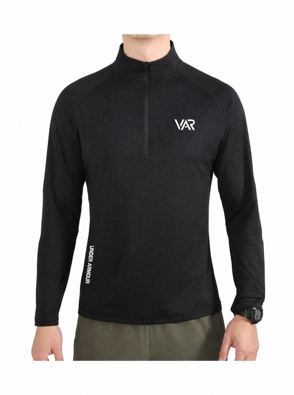 بلوزة رياضية رجالية بسحاب نصفي | Men's Half-Zip Sports Pullover