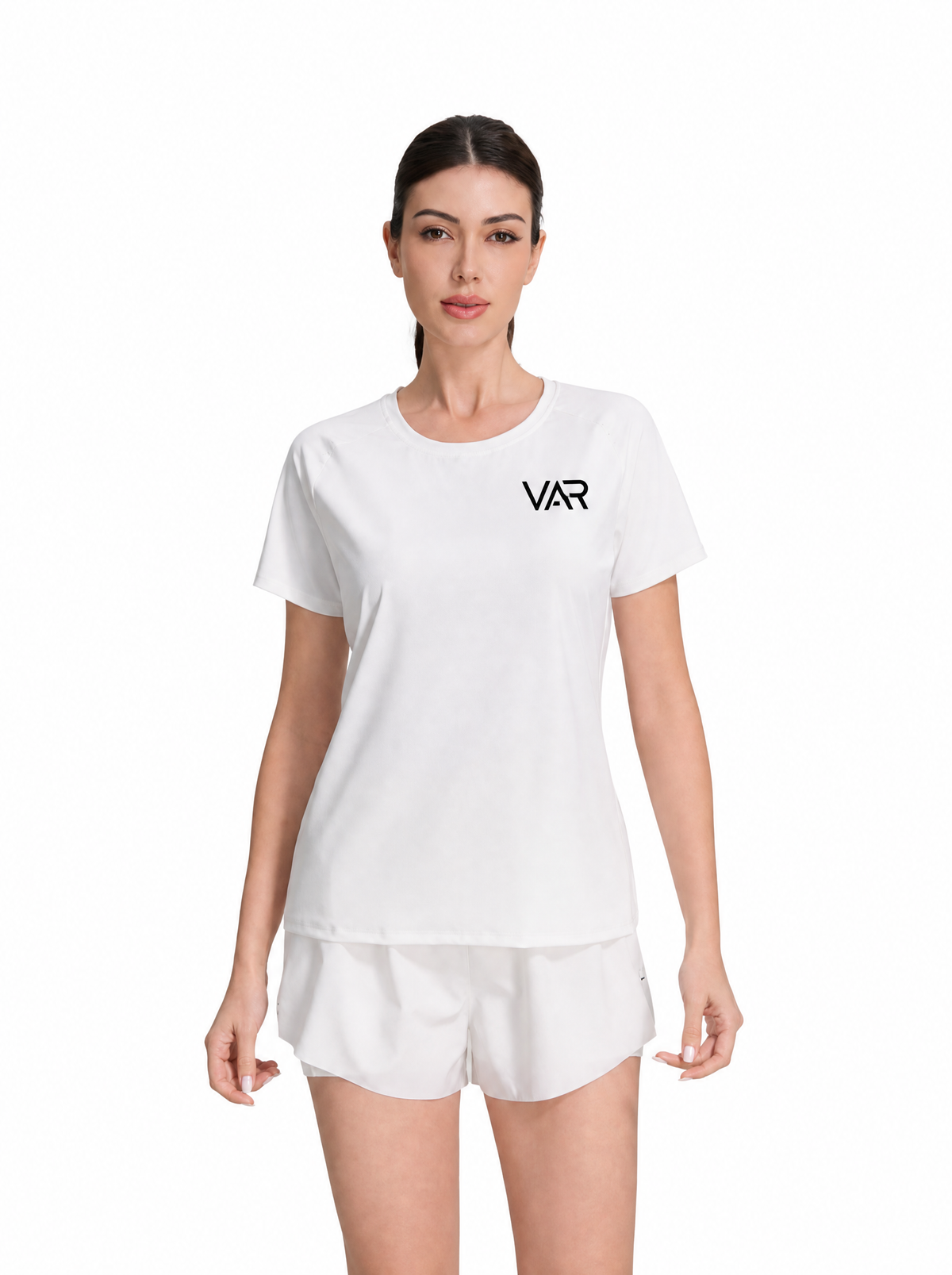 تيشيرت رياضي نسائي بفتحة تهوية خلفية | Women's Sports T-Shirt with Back Vent