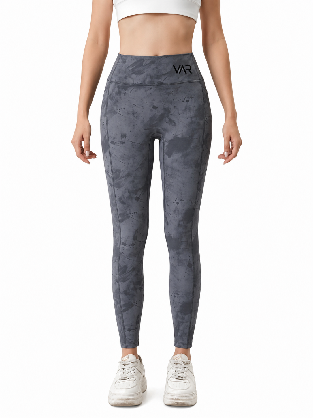 ليقنز رياضي نسائي بنقشة تاي داي | Women's Tie-Dye Print Leggings