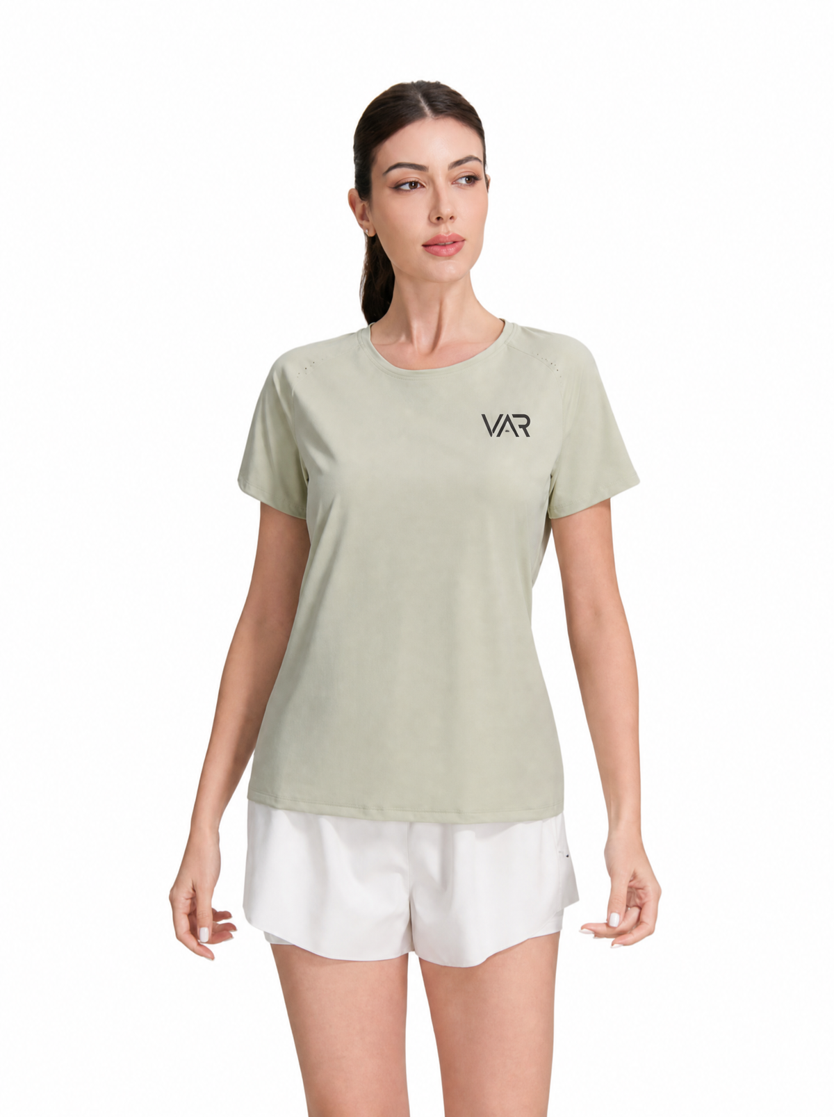 تيشيرت رياضي نسائي بفتحة تهوية خلفية | Women's Sports T-Shirt with Back Vent