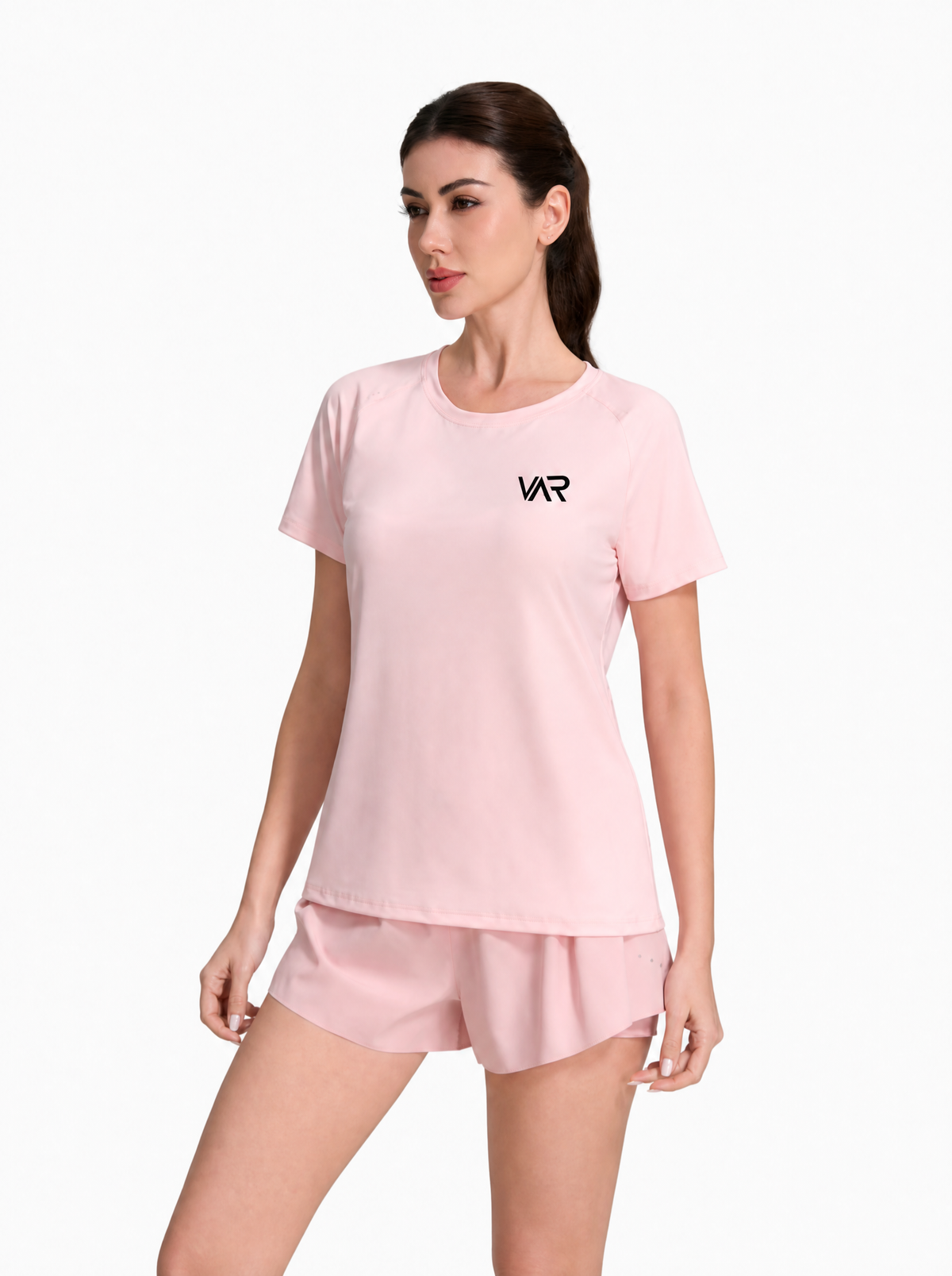 تيشيرت رياضي نسائي بفتحة تهوية خلفية | Women's Sports T-Shirt with Back Vent