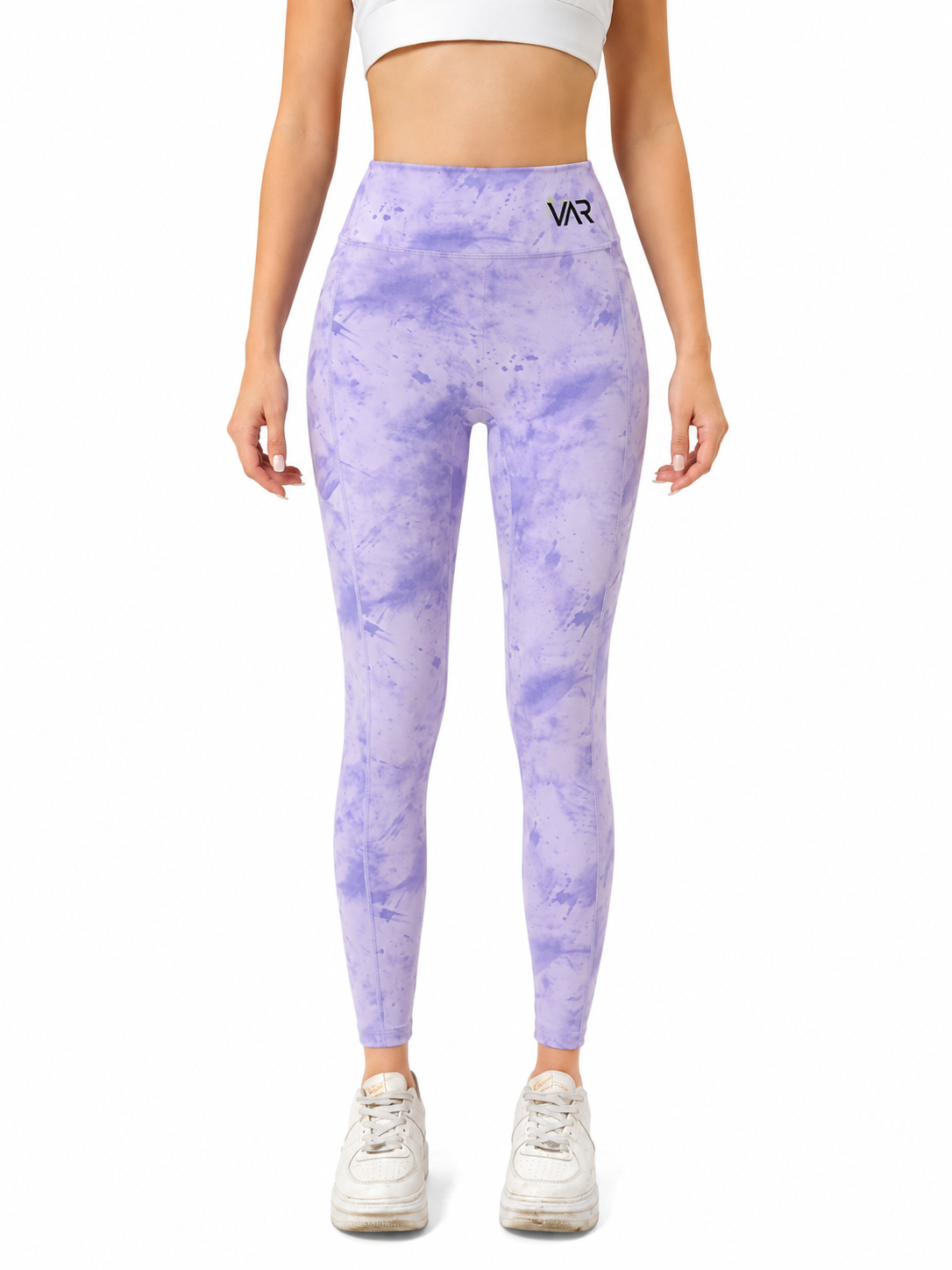 ليقنز رياضي نسائي بنقشة تاي داي | Women's Tie-Dye Print Leggings