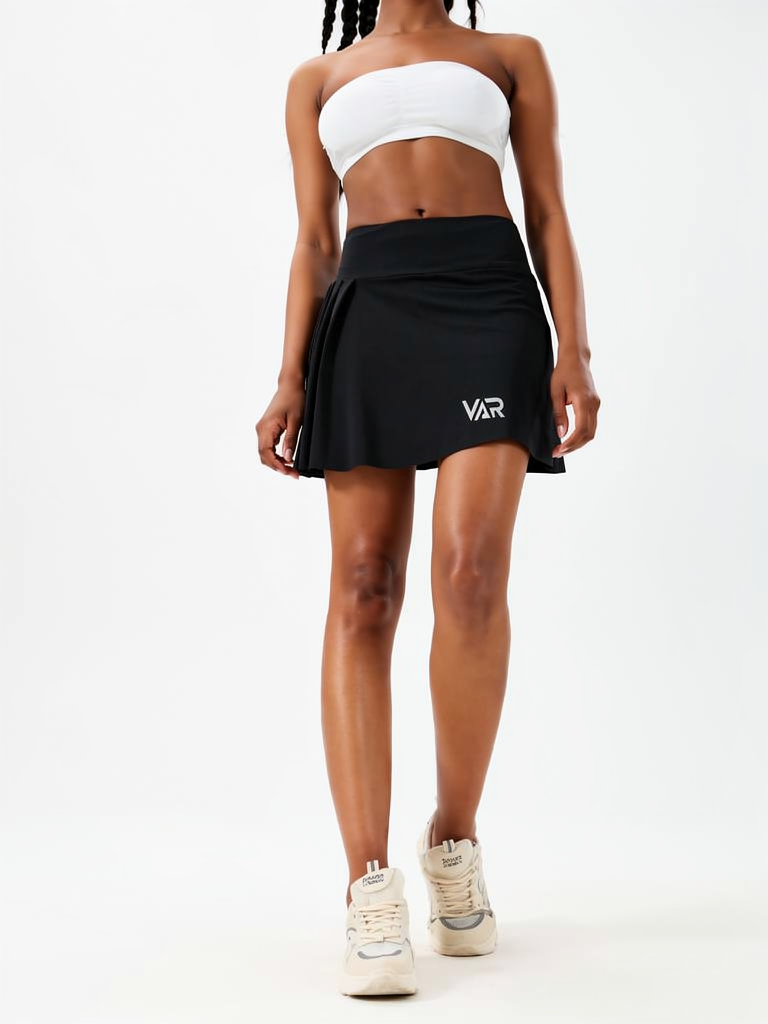 تنورة رياضية نسائية بشورت داخلي مدمج | Women's Sports Skort with Built-in Shorts