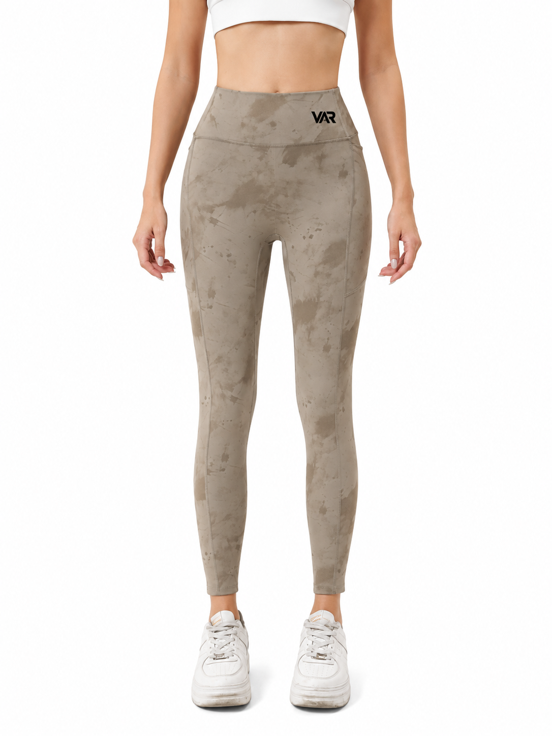 ليقنز رياضي نسائي بنقشة تاي داي | Women's Tie-Dye Print Leggings