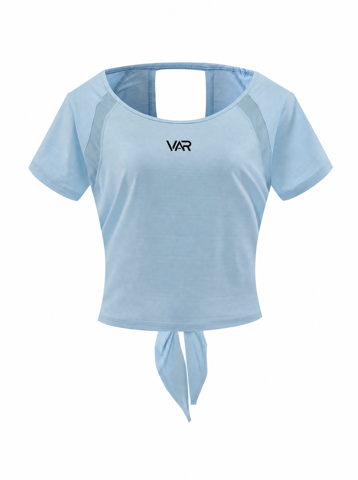 تيشيرت رياضي نسائي قصير (Crop Top) بربطة خلفية | Women's Sports Crop Top with Back Tie